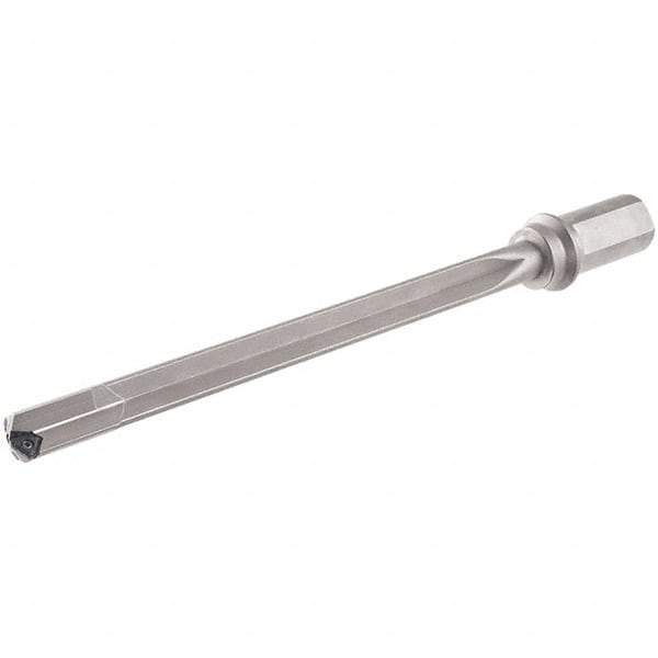 Iscar - 320mm Max Drill Depth, 20xD, 15mm Diam, Indexable Insert Drill - 1 Insert, 25mm Shank Diam, Straight Shank - Americas Industrial Supply