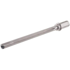 Iscar - 225mm Max Drill Depth, 15xD, 14mm Diam, Indexable Insert Drill - 1 Insert, 25mm Shank Diam, Weldon Flat Shank - Americas Industrial Supply