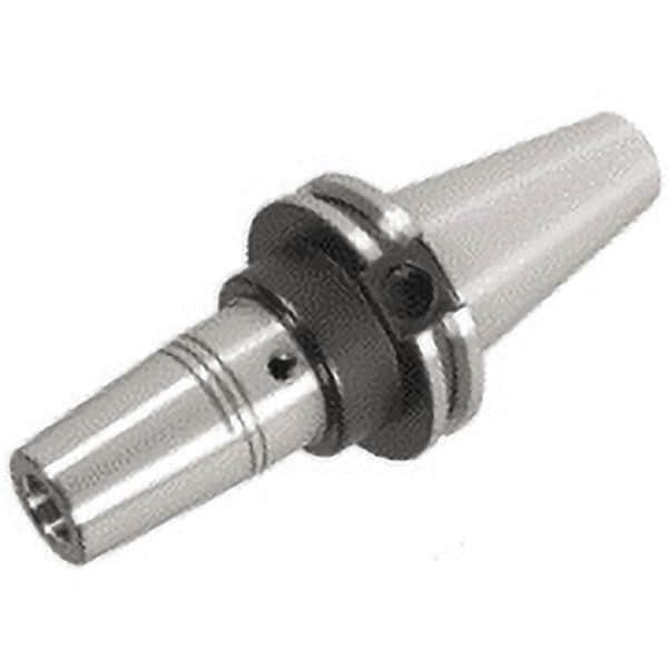 Iscar - 40mm Shank Diam, 3/4" Hole Diam, CAT40 Taper Shank Shrink Fit Tool Holder & Adapter - 3" Projection, 2.047" Clamping Depth - Exact Industrial Supply