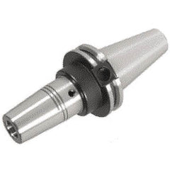 Iscar - 40mm Shank Diam, 3/4" Hole Diam, CAT40 Taper Shank Shrink Fit Tool Holder & Adapter - 3" Projection, 2.047" Clamping Depth - Exact Industrial Supply