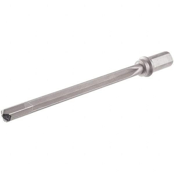 Iscar - 255mm Max Drill Depth, 15xD, 16mm Diam, Indexable Insert Drill - 1 Insert, 25mm Shank Diam, Straight Shank - Americas Industrial Supply