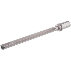 Iscar - 375mm Max Drill Depth, 25xD, 14mm Diam, Indexable Insert Drill - 1 Insert, 25mm Shank Diam, Weldon Flat Shank - Americas Industrial Supply