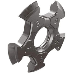 Iscar - TTG16 Grade IC908, External UN Threading Insert - 28 TPI Ext Pitch, Right Hand Insert, TiAlN Finish, Carbide - Americas Industrial Supply