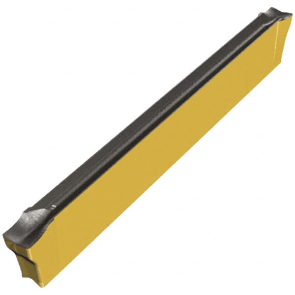 Iscar - DGR2002 XL Grade IC830, 0.079" Cutting Width Carbide Cutoff Insert - Right Hand Lead Angle, TiAlN/AlTiN/TiN Finish - Americas Industrial Supply