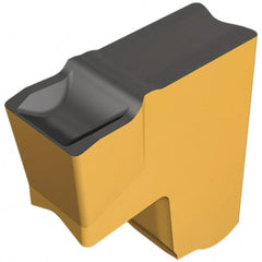 Iscar - TAG5 C Grade IC808, 5mm Cutting Width Carbide Cutoff Insert - Neutral Lead Angle, 0.25mm Corner Radius, TiAlN/AlTiN/TiN Finish - Americas Industrial Supply