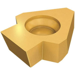 Iscar - 13-4.98-0.2XNUWB 13 Grade IC908, 4.98mm Cutting Width Carbide Grooving Insert - 2.7mm Max Depth of Cut, 0.2mm Corner Radius, TiAlN Finish - Americas Industrial Supply