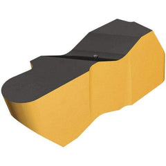 Iscar - 3047INRP Grade IC807, Carbide Grooving Insert - Right Hand, TiAlN/TiN Finish - Americas Industrial Supply