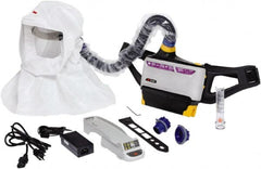 3M - PAPR & Supplied Air (SAR) Complete Systems System Type: PAPR Application: Powder Handling; Chemical; Powder Coating; General Maintenance; Mixing; Painting; Cleaning; Spray Painting - Americas Industrial Supply