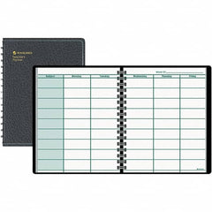 AT-A-GLANCE - 52 Sheet, 8-1/2 x 10-7/8", Teacher's Planner - Black - Americas Industrial Supply