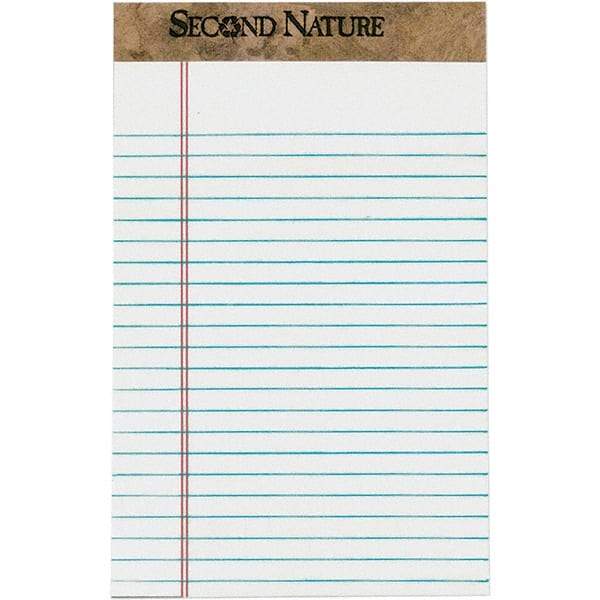 TOPS - 50 Sheet, 5 x 8", Jr. Legal (Style) Legal Pad - White - Americas Industrial Supply