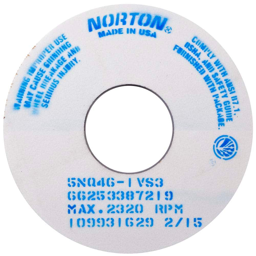 Norton - Tool & Cutter Grinding Wheels Wheel Type: Type 1 Wheel Diameter (Inch): 14 - Americas Industrial Supply