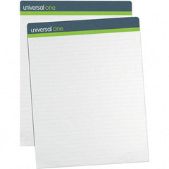 Universal One - 50 Sheet, 27 x 34", Easel Pad - White - Americas Industrial Supply