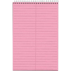 TOPS - 80 Sheet, 6 x 9", Gregg Steno Book - Pink - Americas Industrial Supply