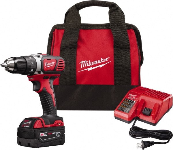 Milwaukee Tool - 18V 1/2" Pistol Grip Cordless Drill - Americas Industrial Supply