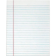 TOPS - 50 Sheet, 8-1/2 x 11", Legal/Wide (Style) Legal Pad - White - Americas Industrial Supply