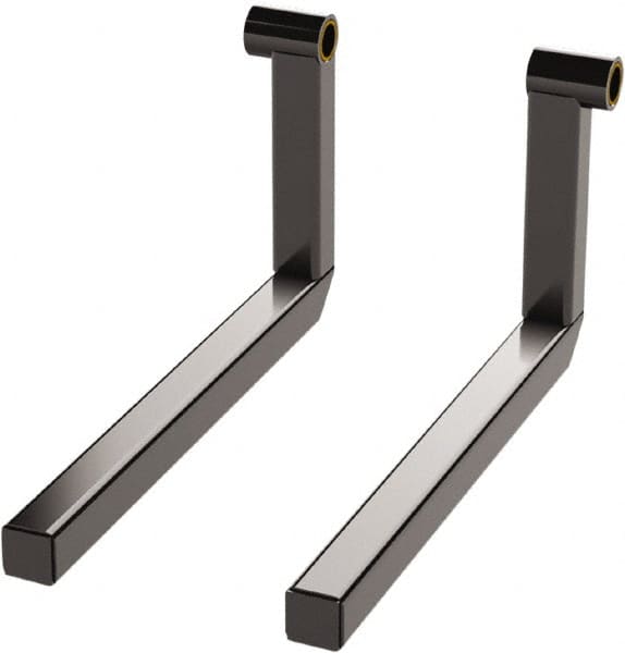 Valley Craft - 2" Wide x 2" High x 18-3/4" Deep, 10" Wheel Diam Hand Truck Transmission Fork - 800 Lb Load Capacity - Americas Industrial Supply