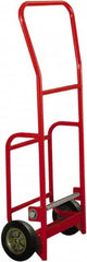 Valley Craft - 800 Lb Capacity 53" OAH Hand Truck - Loop Handle, Steel, Hard Rubber Wheels - Americas Industrial Supply