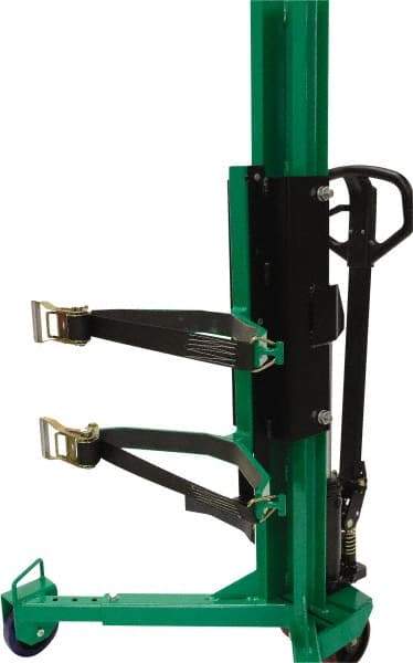 Valley Craft - 800 Lb Load Capacity, 30 Gal Drum Lifter - For 30 Gal Drums - Americas Industrial Supply