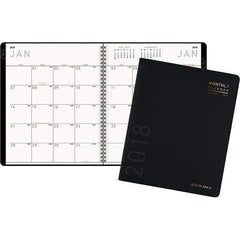 AT-A-GLANCE - 48 Sheet, 8-7/8 x 11", Monthly Planner - Black - Americas Industrial Supply