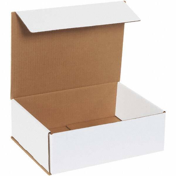 Made in USA - Pack of (50), 9" Wide x 12" Long x 4" High Corrugated Shipping Boxes - Americas Industrial Supply