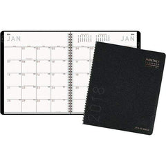 AT-A-GLANCE - 24 Sheet, 8-7/8 x 11", Monthly Planner - Graphite - Americas Industrial Supply