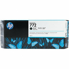 Hewlett-Packard - Matte Black Ink Cartridge - Use with HP Designjet Z5200 PostScript - Americas Industrial Supply