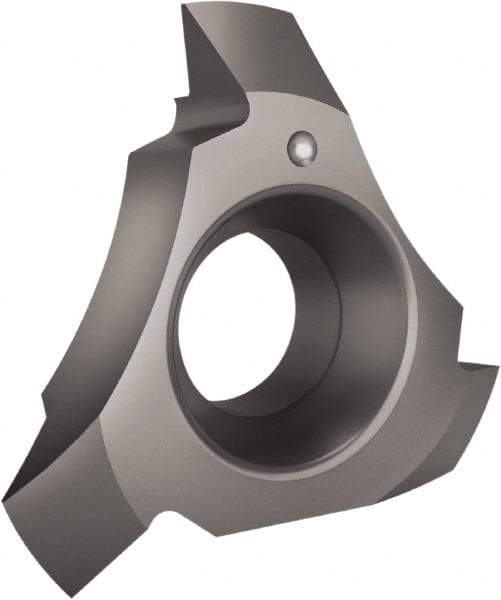 Vargus - 1 to 1.5mm Pitch, 24-16 TPI, Internal Thread, Partial Profile 60° Standard, 9VI VTX Grade Thread Mill Insert - Carbide, TiAlN Coating - Americas Industrial Supply