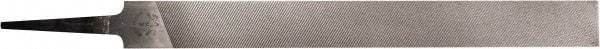 PFERD - 6" Long, Bastard Cut, Hand American-Pattern File - Double Cut, 0.16" Overall Thickness, Tang - Americas Industrial Supply