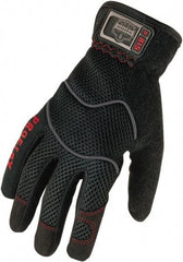 Ergodyne - Size S (7) General Protection Work Gloves - For General Purpose, Uncoated, Gauntlet Cuff, Full Fingered, Black, Paired - Americas Industrial Supply