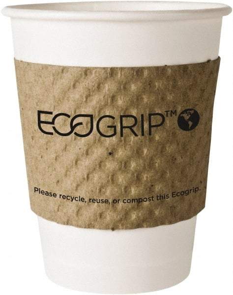 ECO PRODUCTS - EcoGrip Hot Cup Sleeves - Renewable & Compostable, 1300/CT - Americas Industrial Supply