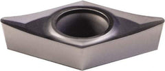 Kennametal - DPGT32.52 HP Grade KCU10 Carbide Turning Insert - AlTiN Finish, 55° Diamond, 3/8" Inscr Circle, 5/32" Thick, 1/32" Corner Radius - Americas Industrial Supply