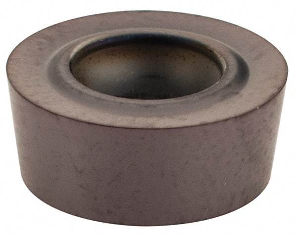 Kennametal - RCGT1204M0 MS Grade KCU25 Carbide Turning Insert - AlTiN Finish, Round, 12mm Inscr Circle, 3/16" Thick - Americas Industrial Supply