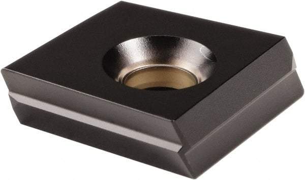 Kennametal - C2FIX150505 MN Grade KCP25 Carbide Turning Insert - TiCN/Al2O3 Finish, Irregular, 5mm Thick, 0.5mm Corner Radius - Americas Industrial Supply