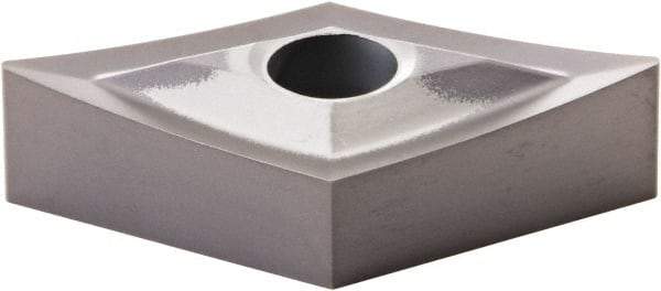 Kennametal - DNGP441 Grade KCU10 Carbide Turning Insert - AlTiN Finish, 55° Diamond, 1/2" Inscr Circle, 1/4" Thick, 1/64" Corner Radius - Americas Industrial Supply