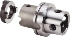 Kennametal - Series HTS, Head Connection 40, 100mm Shank Diam, Drill Body - 69.95mm Drill Body Length to Flange, KM Toolholder, 70mm Nose Diam, 148.85mm OAL, 85mm Drill Body Length, Modular Connection, Through Coolant - Americas Industrial Supply