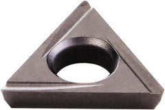 Kennametal - TDHH12807505 Grade KCU10 Carbide Turning Insert - AlTiN Finish, 60° Triangle, 0.1598" Inscr Circle, 3/64" Thick, 0.007" Corner Radius - Americas Industrial Supply