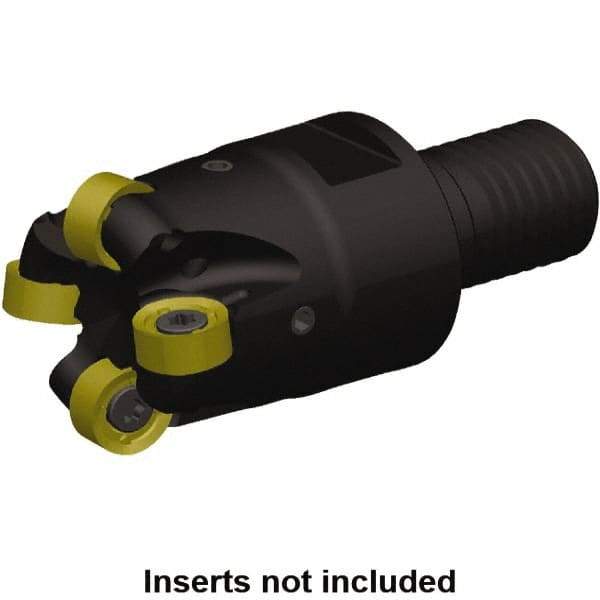 Kennametal - 35mm Cutting Diam, 1.378" Max Depth of Cut, Modular Connection Indexable Copy End Mill - 5 Inserts, RN.J 10T3M0.N.. Insert, KDR Toolholder, Through Coolant - Americas Industrial Supply