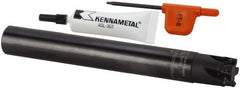 Kennametal - 20mm Cut Diam, 6.93mm Max Depth of Cut, 20mm Shank Diam, 110mm OAL, Indexable Square Shoulder End Mill - EDPT 0703.. Inserts, Cylindrical Shank, 0° Lead Angle, Through Coolant, Series Mill 1-07 - Americas Industrial Supply