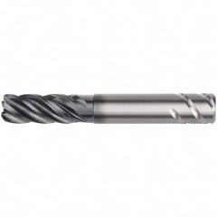 Kennametal - 14mm, 5 Flute, Single End, Solid Carbide, End Mill - 84mm OAL, 38° Helix, Right Hand Flute, 26mm LOC, Right Hand Cut, 42mm Extended Reach - Americas Industrial Supply