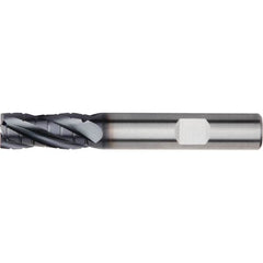 Kennametal - 14mm, 4 Flute, Single End, Solid Carbide, Corner Chamfer End Mill - 83mm OAL, 30° Helix, Right Hand Flute, 26mm LOC, Right Hand Cut - Americas Industrial Supply