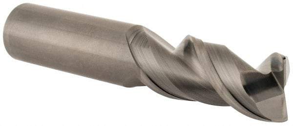Kennametal - 3/4", 2 Flute, Single End, Solid Carbide, 0.03" Corner Radius End Mill - 4" OAL, 45° Helix, Right Hand Flute, 1-5/8" LOC, Right Hand Cut - Americas Industrial Supply