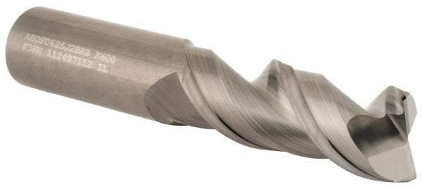 Kennametal - 5/8", 2 Flute, Single End, Solid Carbide, 0.03" Corner Radius End Mill - 3-1/2" OAL, 45° Helix, Right Hand Flute, 1-5/8" LOC, Right Hand Cut - Americas Industrial Supply
