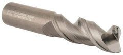 Kennametal - 5/8", 2 Flute, Single End, Solid Carbide, 0.03" Corner Radius End Mill - 3-1/2" OAL, 45° Helix, Right Hand Flute, 1-5/8" LOC, Right Hand Cut - Americas Industrial Supply