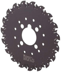 Kennametal - Arbor Hole Connection, 1/8" Cutting Width, 2-1/4" Depth of Cut, 8" Cutter Diam, 2" Hole Diam, 19 Tooth Indexable Slotting Cutter - KVNS Toolholder, OD 3118.. Insert - Americas Industrial Supply