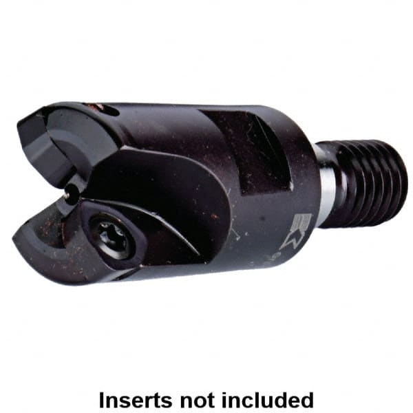 Kennametal - 42mm Cut Diam, 0.0591" Max Depth, M16 Modular Connection Indexable High-Feed End Mill - Screw Holding Method, WP..0806.. Insert, Through Coolant - Americas Industrial Supply