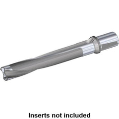 Kennametal - Series KSEM Plus, Head Connection FDS36, 3xD, 32mm Shank Diam, Drill Body - 117mm Drill Body Length to Flange, WD Toolholder, 224mm OAL, 117mm Drill Body Length, 97mm Flute Length, Whistle Notch Shank, Through Coolant - Americas Industrial Supply