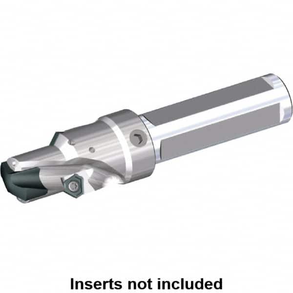 Kennametal - 15.88 to 18mm Diam, 1xD, 18mm Max Depth, 3/4" Shank Diam, 107.95mm OAL, Replaceable Tip Drill - KSEM0625, TPGX 1102ZPR Insert, 1 Seat Size, KSEM Toolholder, Series KSEM Chamfer - Americas Industrial Supply