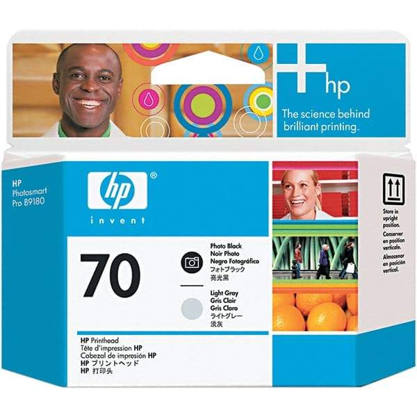 Hewlett-Packard - Black & Light Gray Printhead - Use with HP Designjet Z2100 - Americas Industrial Supply