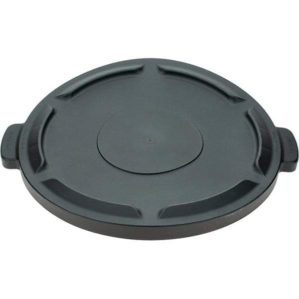 O-Cedar - Round Lid for Use with 44 Gal Round Trash Cans - Black, Plastic, For O-Cedar 6844 - Americas Industrial Supply