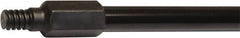 O-Cedar - 60 x 1" Metal Squeegee Handle - Threaded Connection, Black - Americas Industrial Supply